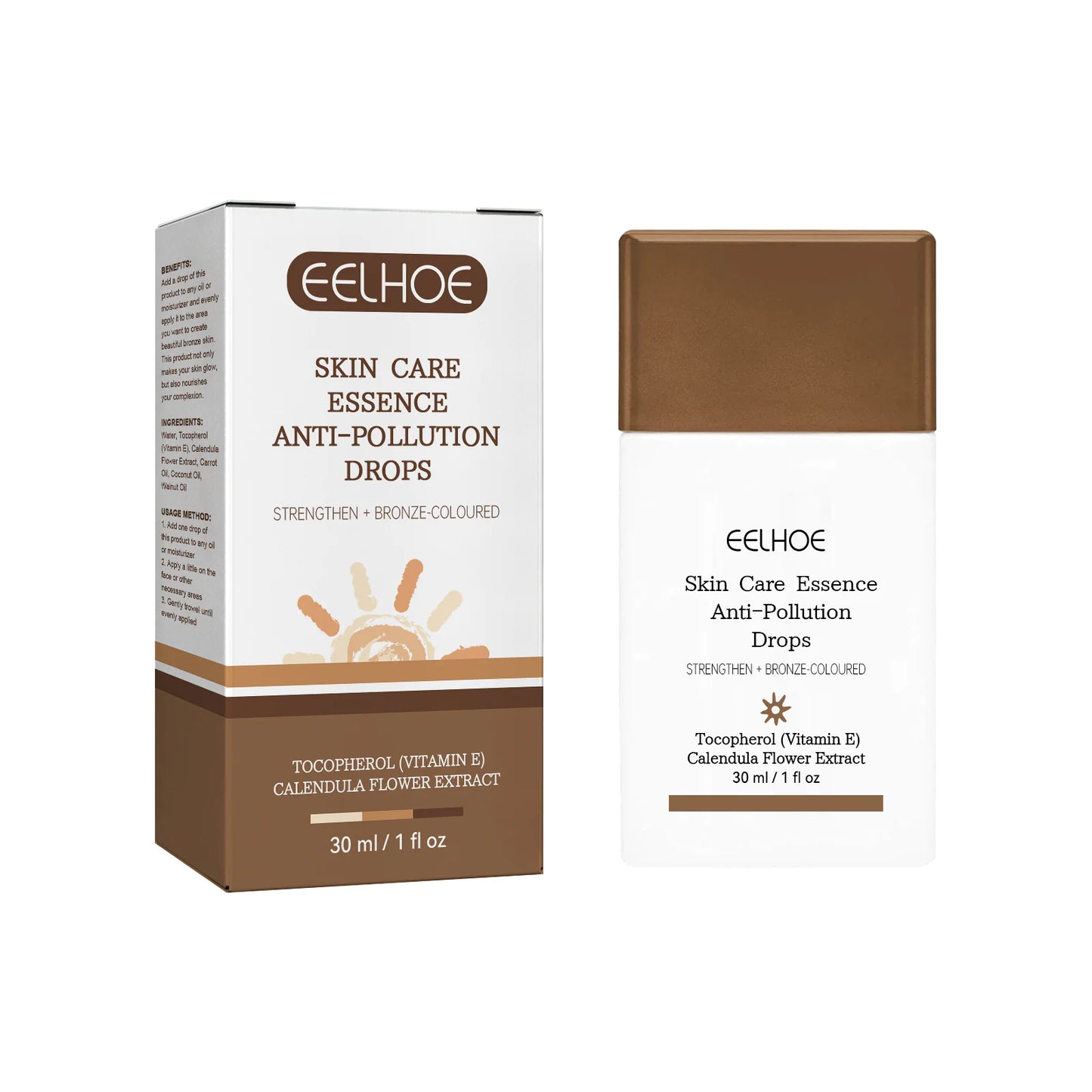 Brun utan sol Kräm – Naturlig Bronsfärg